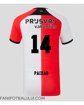 Feyenoord Igor Paixao #14 Tricou Fotbal Replică 2024-25 Barbati Acasa